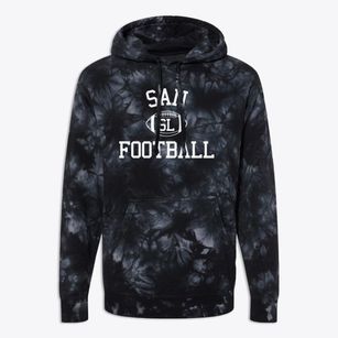 San Lorenzo Adult School Classic Football Premium Tie-Dye Hoodie