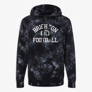 Brighton Charter School Classic Football Premium Tie-Dye Hoodie