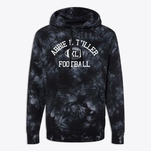 Abbie L Tuller School Classic Football Premium Tie-Dye Hoodie