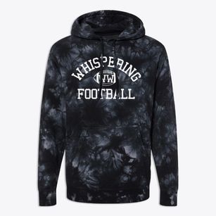 Whispering Winds Charter School Classic Football Premium Tie-Dye Hoodie