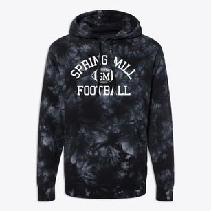 Spring Mill School Classic Football Premium Tie-Dye Hoodie