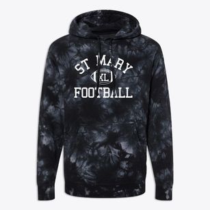 St Mary Parish Classic Football Premium Tie-Dye Hoodie