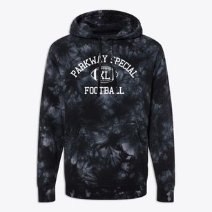 Parkway Special Education School Classic Football Premium Tie-Dye Hoodie
