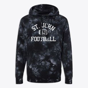 St. John High School Classic Football Premium Tie-Dye Hoodie