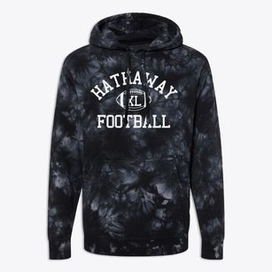 Hathaway School Classic Football Premium Tie-Dye Hoodie