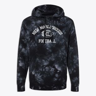 New Marlborough Central School Classic Football Premium Tie-Dye Hoodie