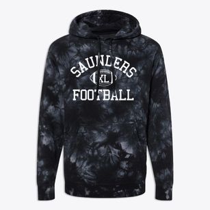 Saunders School Classic Football Premium Tie-Dye Hoodie