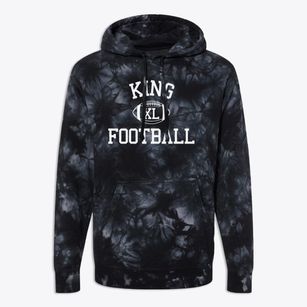 King Philip Regional Junior High School Classic Football Premium Tie-Dye Hoodie