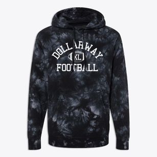 Dollarway Junior High School Classic Football Premium Tie-Dye Hoodie