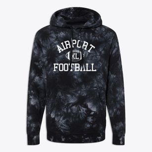 Airport High School Classic Football Premium Tie-Dye Hoodie