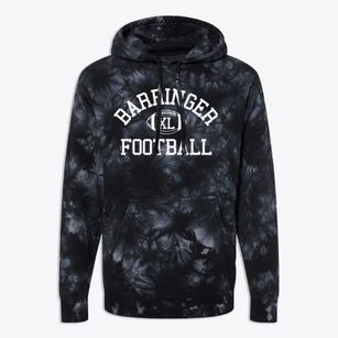 Barringer Academic Center Classic Football Premium Tie-Dye Hoodie