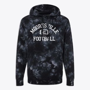Mooresville Intermediate School Classic Football Premium Tie-Dye Hoodie