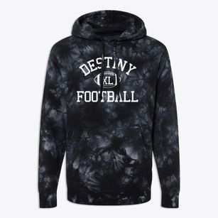 Destiny Christian Community School Classic Football Premium Tie-Dye Hoodie