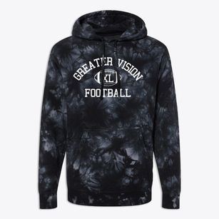 Greater Vision Academy Classic Football Premium Tie-Dye Hoodie