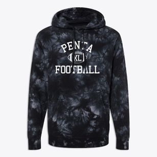 Penta County Vocational High School Classic Football Premium Tie-Dye Hoodie