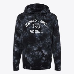 Franklin Heights High School Classic Football Premium Tie-Dye Hoodie