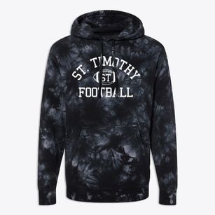 St. Timothy Classic Football Premium Tie-Dye Hoodie