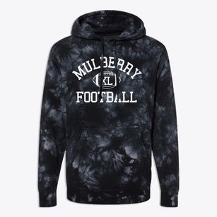 Mulberry School Classic Football Premium Tie-Dye Hoodie