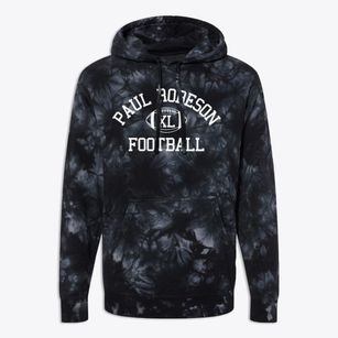 Paul Robeson High School For Human Service Classic Football Premium Tie-Dye Hoodie