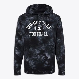 Dorneyville Child Development Center Classic Football Premium Tie-Dye Hoodie