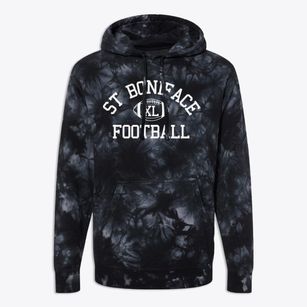 St Boniface Parish Classic Football Premium Tie-Dye Hoodie