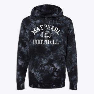 Maypearl High School Classic Football Premium Tie-Dye Hoodie