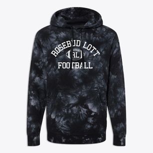 Rosebud Lott High School Classic Football Premium Tie-Dye Hoodie