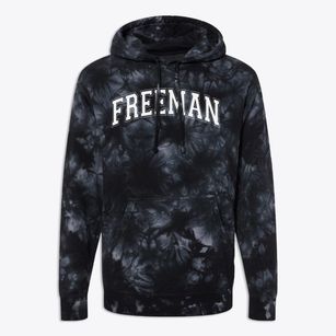Freeman Elementary School Varsity Arch Premium Tie-Dye Hoodie