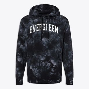 Evergreen Elementary School Varsity Arch Premium Tie-Dye Hoodie