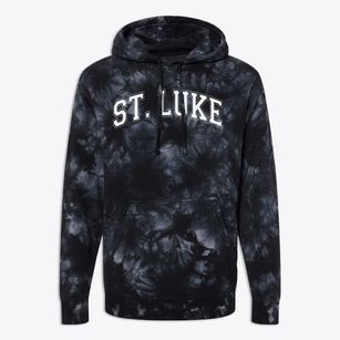 Saint Luke Lutheran School Varsity Arch Premium Tie-Dye Hoodie