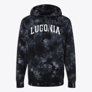 Lugonia Elementary School Varsity Arch Premium Tie-Dye Hoodie