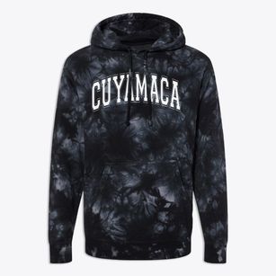 Cuyamaca Elementary School Varsity Arch Premium Tie-Dye Hoodie