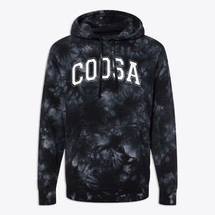 Coosa Christian School Varsity Arch Premium Tie-Dye Hoodie