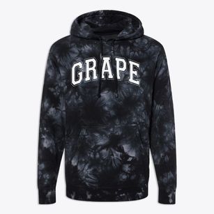 Grape Elementary School Varsity Arch Premium Tie-Dye Hoodie