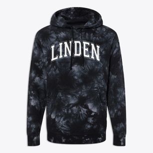 Linden Elementary School Varsity Arch Premium Tie-Dye Hoodie