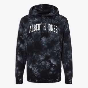 Albert H Jones Elementary School Varsity Arch Premium Tie-Dye Hoodie
