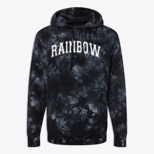 Rainbow Montessori School Varsity Arch Premium Tie-Dye Hoodie