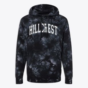 Hillcrest Baptist School Varsity Arch Premium Tie-Dye Hoodie