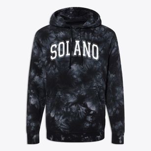 Solano Elementary School Varsity Arch Premium Tie-Dye Hoodie