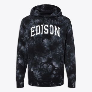 Edison Elementary School Varsity Arch Premium Tie-Dye Hoodie