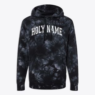 Holy Name Elementary School Varsity Arch Premium Tie-Dye Hoodie