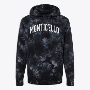 Monticello Junior High School Varsity Arch Premium Tie-Dye Hoodie