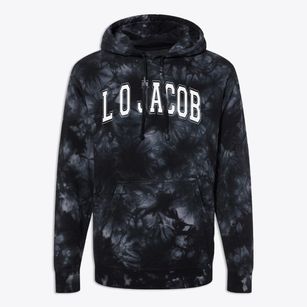 L O Jacob Elementary School Varsity Arch Premium Tie-Dye Hoodie