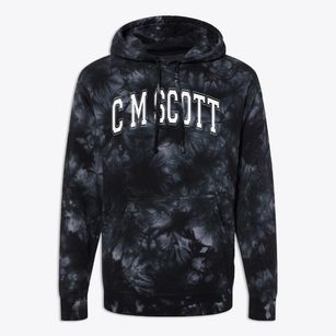 C M Scott Development Center Varsity Arch Premium Tie-Dye Hoodie