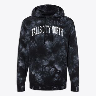 Falls City North Elementary School Varsity Arch Premium Tie-Dye Hoodie