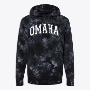 Omaha Memorial School Of Sda Varsity Arch Premium Tie-Dye Hoodie
