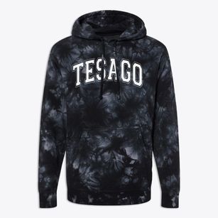 Tesago Elementary School Varsity Arch Premium Tie-Dye Hoodie