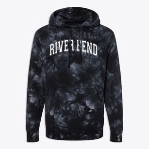 River Bend Middle School Varsity Arch Premium Tie-Dye Hoodie