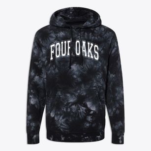 Four Oaks Elementary School Varsity Arch Premium Tie-Dye Hoodie