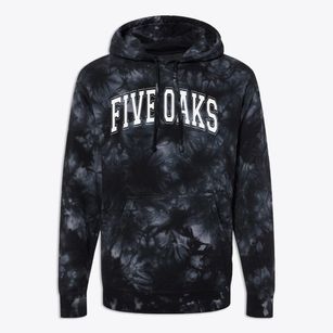 Five Oaks Adventist School Varsity Arch Premium Tie-Dye Hoodie